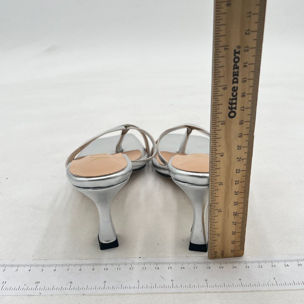 Ydn Women's Square Open Toe Sandal Slides Kitten … - image 5